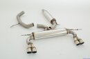 76mm catback-system with tailpipe left &amp; right stainless steel