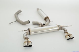 76mm catback-system with tailpipe left & right stainless steel