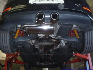 76mm catback-system with tailpipe left & right with flap-control