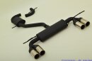 63.5mm catback-system with tailpipe left &amp; right R-Look aluminised steel