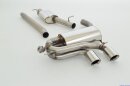 76mm catback-system w. tailpipe left & right with...