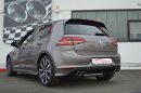 back-silencer with tailpipe left &amp; right R-Look aluminised steel
