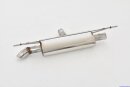back-silencer stainless steel