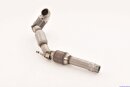 76mm downpipe with 200 cells sport-catalyst stainless steel