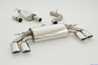 76mm catback-system with tailpipe left & right stainless steel