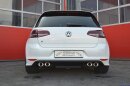 76mm back-silencer with tailpipe left &amp; right stainless steel