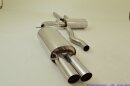 70mm catback-system stainless steel