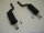 back-silencer with tailpipe left & right aluminised steel