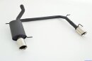 back-silencer with tailpipe left & right aluminised...