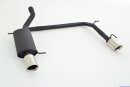 back-silencer with tailpipe left & right aluminised...