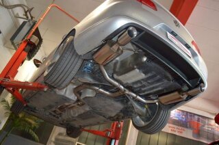 76mm catback-system with tailpipe left & right stainless steel