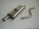 back-silencer stainless steel