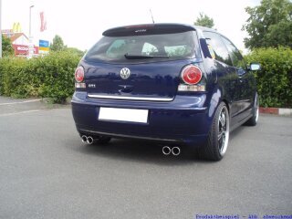 63.5mm catback-system with tailpipe left & right stainless steel