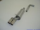 back-silencer aluminised steel