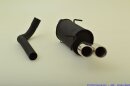 back-silencer aluminised steel