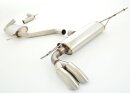 63.5mm catback-system stainless steel