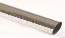 Polished stainless steel tailpipe 1 x 60mm round...