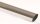 Polished stainless steel tailpipe 1 x 60mm round sharp-edged slanted