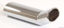 Endrohr Edelstahl poliert 1 x 85x120mm DTM oval...