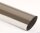 Polished stainless steel tailpipe 1 x 100mm round sharp-edged slanted