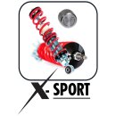 V-Maxx Gewindefahrwerk X-Sport, h&auml;rtverstellbar