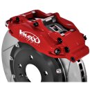 V-Maxx Sportbremsanlage 330mm &Oslash; +  4 Kolben Aluminium Bremssattel