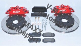 330mm 4-piston forged aluminium calipers Big Brake Kit