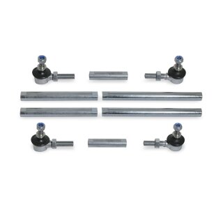 Stabiliser coupling rods adjustable