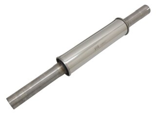 Pre-silencer stainless steel Connection dimensions 55mm