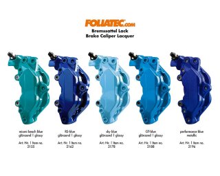 Foliatec Bremssattel-Lack Set Performance-Blau, Metallic