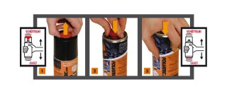 Foliatec Universal 2K-Lackspray Gunmetal-Metallic Glnzend, 400ml