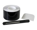 Trim Strip Film Chrome Out set black glossy 15m x 5cm