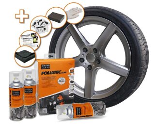Foliatec Felgen 2K Lack Set Bronze-Metallic Glnzend