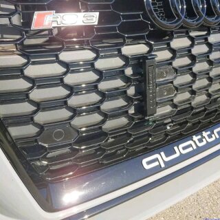 Audi Original Kennzeichenhalter A3 S3 Sportack Vorn (Farbe