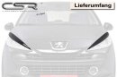 CSR Scheinwerferblenden Carbon Look f&uuml;r Peugeot 207 SB092-C