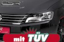 CSR Scheinwerferblenden Carbon Look f&uuml;r VW Passat B7 SB142-C