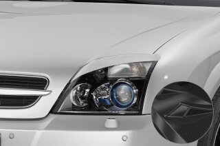 CSR Scheinwerferblenden Carbon Look für Opel Vectra C / Signum SB193-C
