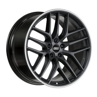 BBS CC-R 8.0x20 5/112 ET17 Black Satin FlowForming Wheel