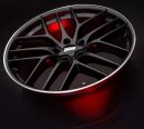 BBS CC-R 8.0x20 5/112 ET27 Black Satin FlowForming Wheel