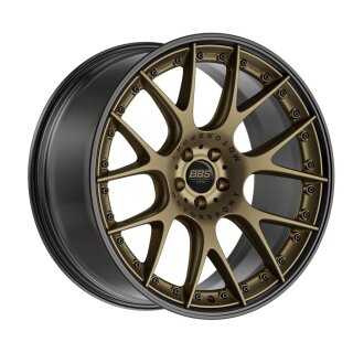 BBS CH-RII 9.5x21 5/112 ET33 Bronze Satin/Black FlowForming Wheel