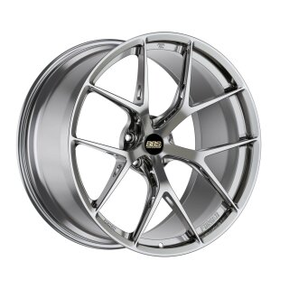 BBS FI-R 10.5x20 5/120 ET35 Platinum Silver Forged Wheel