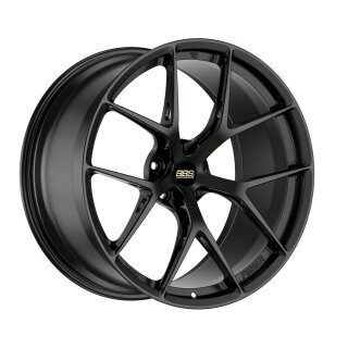 BBS FI-R 8.5x20 5/130 ET54 Black Satin Forged Wheel