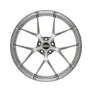 BBS FI-R 8.5x19 5/112 ET43 Platinum Silver Forged Wheel