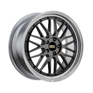 BBS LM 7,5x17 4/100 ET40 Diamond Black Schmiedefelge