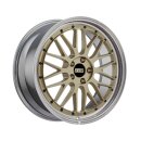 BBS LM 7,0x17 4/100 ET48 Gold Schmiedefelge