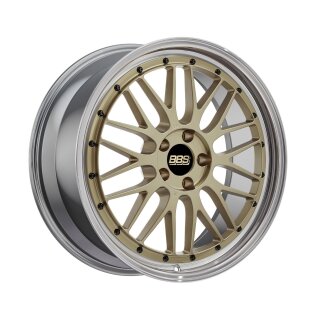 BBS LM 8,5x19 5/112 ET48 Gold Schmiedefelge