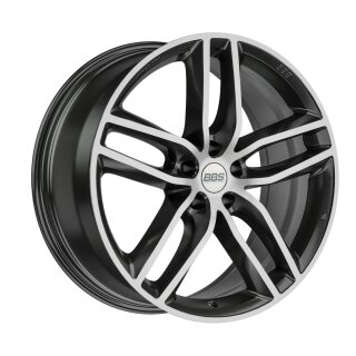 BBS SX 8.0x18 5/112 ET35 Platinum Silver Casting Wheel