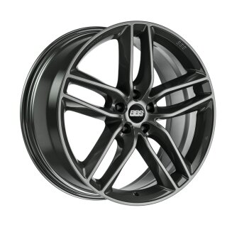 BBS SX 8,0x18 5/112 ET35 Kristall-Schwarz Gussfelge