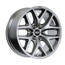 BBS TL-A 9,0x20 6/135 ET12 Platin silber seidenmatt Gussfelge