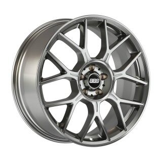 BBS XR 8,0x18 5/120 ET30 Platin silber Gussfelge